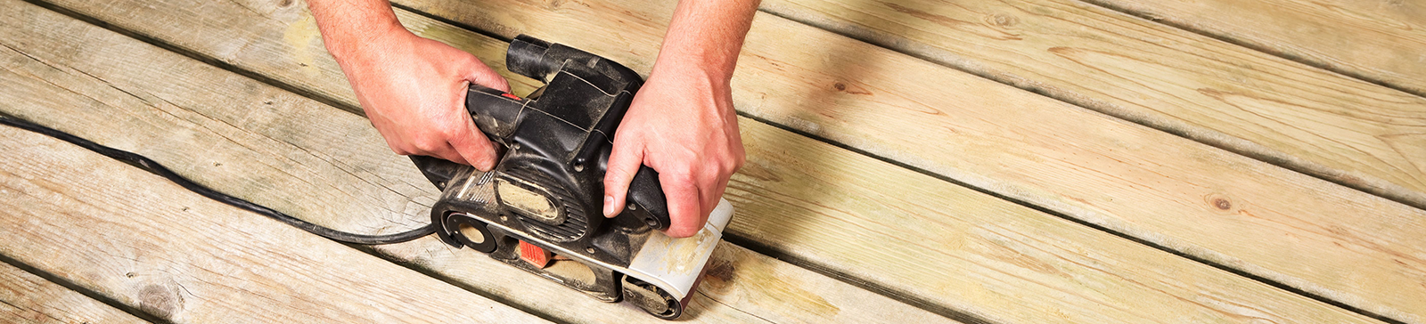 Deck Board Installation and Sanding in South Gate